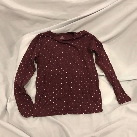 H&M Girls Long Sleeve Heart Shirts - Picture 1 of 3